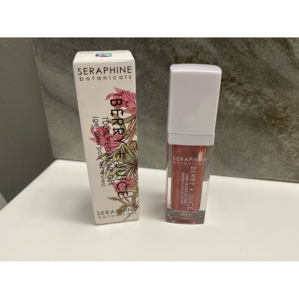 ( Rose Currant )‎ Berry + Juice Lip Gel Seraphine Botanicals